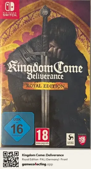Kingdom Come: Deliverance Nintendo Switch, Germany box front