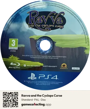 Ravva and the Cyclops Curse PlayStation 4, PAL disc