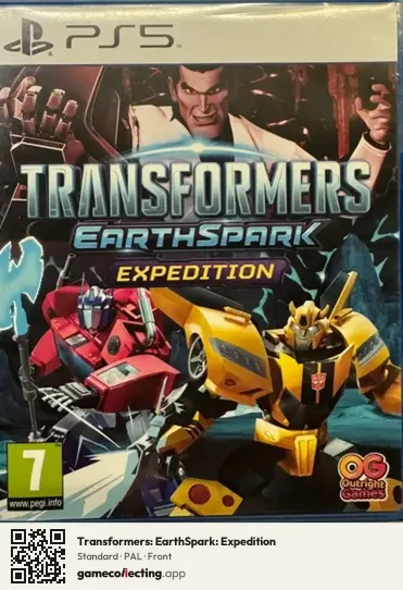 Transformers: EarthSpark: Expedition PlayStation 5, PAL box front