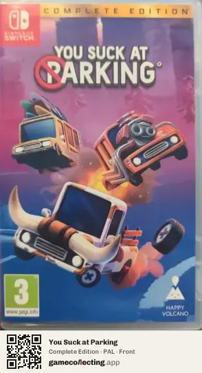 You Suck at Parking Nintendo Switch, PAL box front