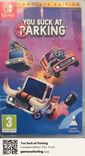 You Suck at Parking Nintendo Switch, PAL box front