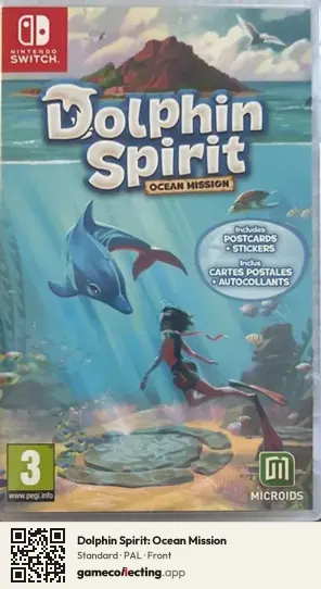Dolphin Spirit: Ocean Mission Nintendo Switch, PAL box front