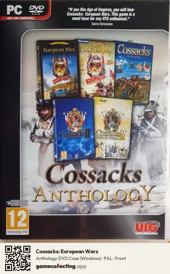 Cossacks: European Wars Computer, PAL box front