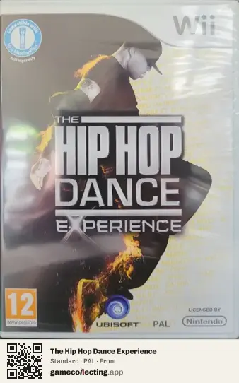 The Hip Hop Dance Experience Nintendo Wii, PAL box front