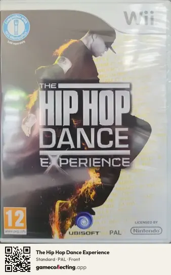 The Hip Hop Dance Experience Nintendo Wii, PAL box front