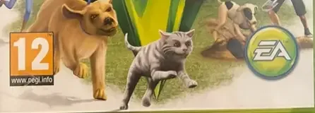 The Sims 3: Pets, the PEGI square on its front