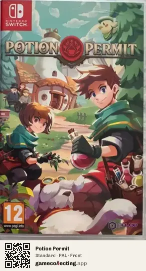 Potion Permit Nintendo Switch, PAL box front