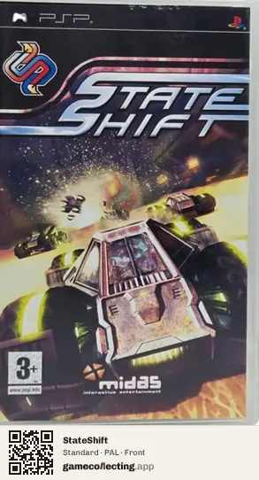 StateShift PlayStation Portable, PAL box front