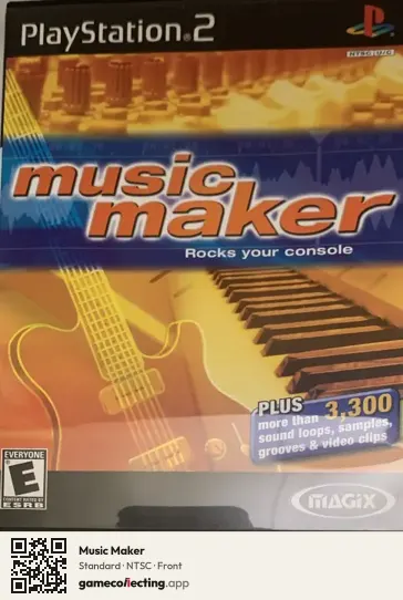 Music Maker PlayStation 2, NTSC box front
