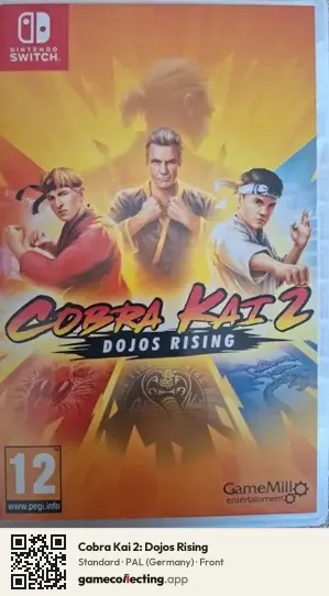Cobra Kai 2: Dojos Rising Nintendo Switch, Germany box front