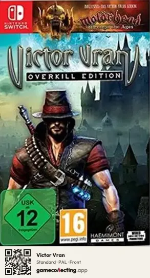 Victor Vran Nintendo Switch, PAL box front