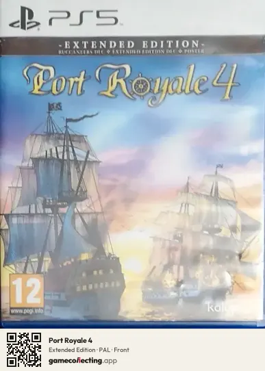 Port Royale 4 PlayStation 5, PAL box front