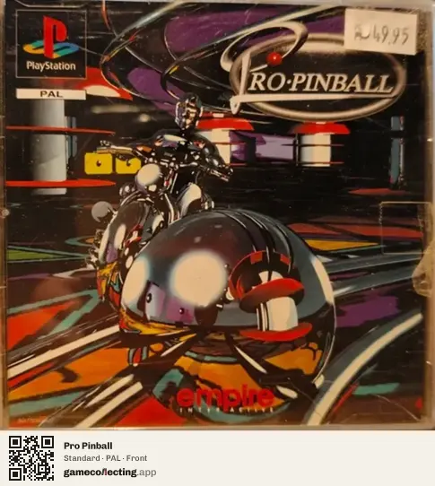 Pro Pinball PlayStation, PAL box front