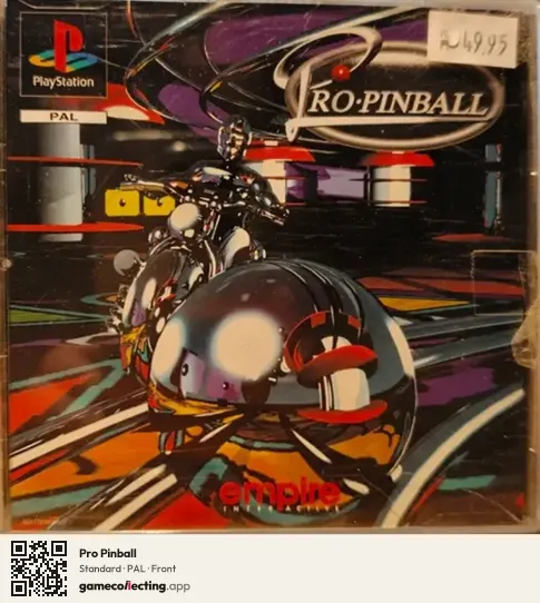 Pro Pinball PlayStation, PAL box front