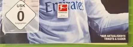 FIFA 18, the USK square on its front
