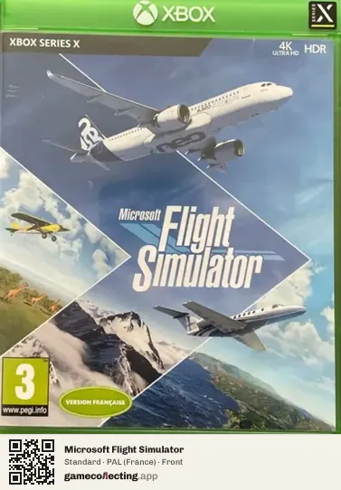 Microsoft Flight Simulator Xbox Series X, France box front