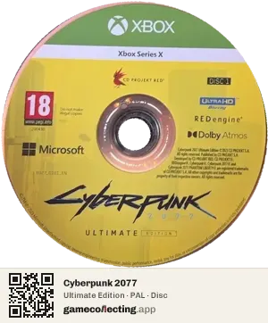 Cyberpunk 2077 Xbox Series X, PAL disc