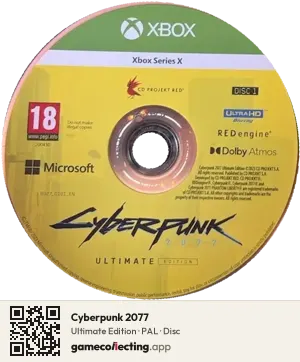 Cyberpunk 2077 Xbox Series X, PAL disc