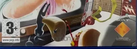 EyeToy: Play 2, the PEGI square on its front