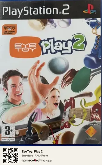 EyeToy: Play 2 PlayStation 2, PAL box front