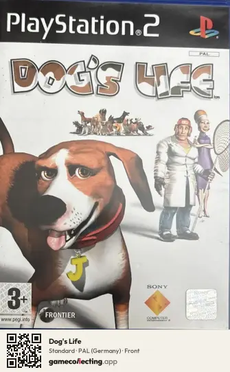 Dog's Life PlayStation 2, Germany box front