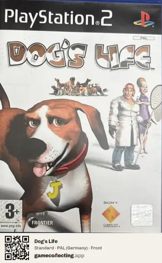 Dog's Life PlayStation 2, Germany box front