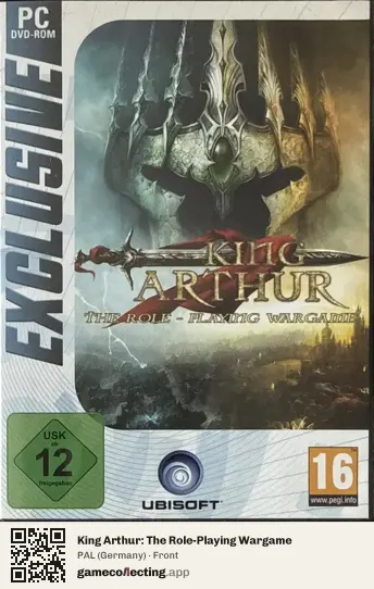 King Arthur: The Role-Playing Wargame Computer, Germany box front