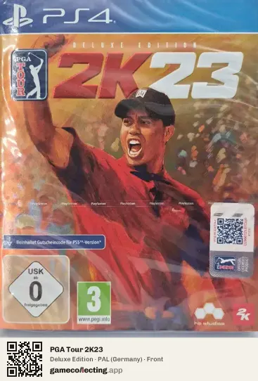 PGA Tour 2K23 PlayStation 4, Germany box front