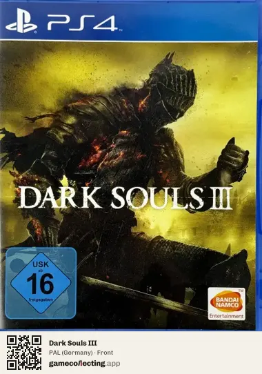 Dark Souls III PlayStation 4, Germany box front