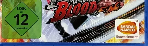 One Piece: Burning Blood, the USK square on its front