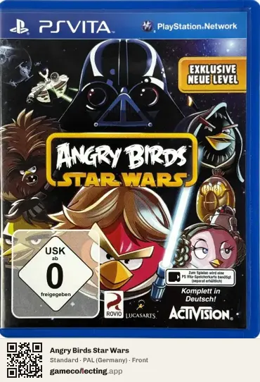 Angry Birds Star Wars PlayStation Vita, Germany box front
