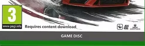Forza Horizon 6, the PEGI square on its front