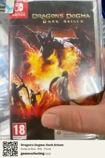 Dragon's Dogma: Dark Arisen Nintendo Switch, PAL box front