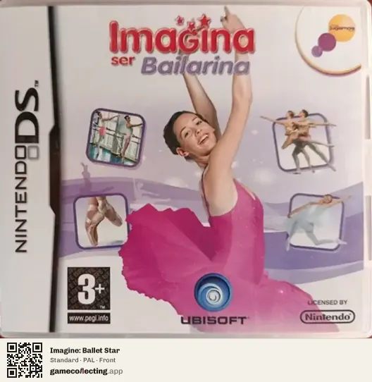 Imagine: Ballet Star Nintendo DS, PAL box front