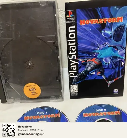 Novastorm PlayStation, NTSC box front