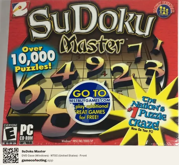 SuDoku Master Computer, NTSC box front