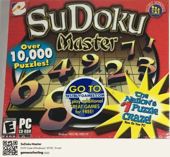 SuDoku Master Computer, NTSC box front