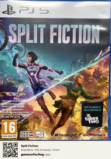 Split Fiction PlayStation 5, France box front