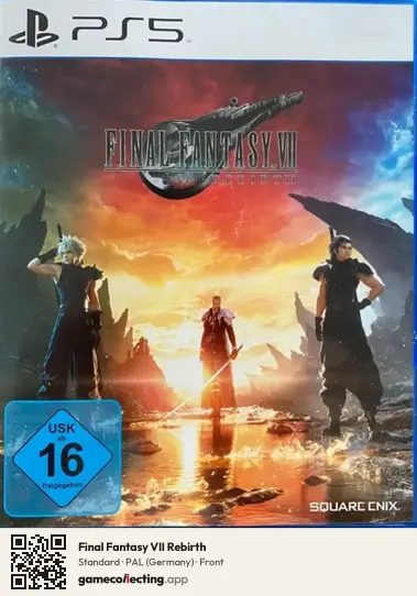 Final Fantasy VII Rebirth PlayStation 5, Germany box front