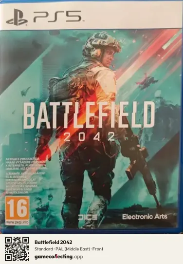 Battlefield 2042 PlayStation 5, Middle East box front