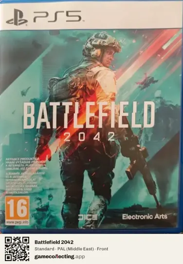 Battlefield 2042 PlayStation 5, Middle East box front