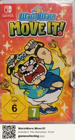 WarioWare: Move It! Nintendo Switch, Germany box front
