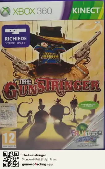 The Gunstringer Xbox 360, Italy box front