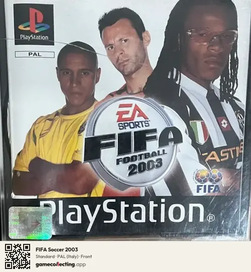 FIFA Soccer 2003 PlayStation, Italy box front