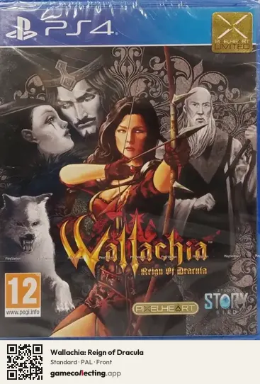 Wallachia: Reign of Dracula PlayStation 4, PAL box front