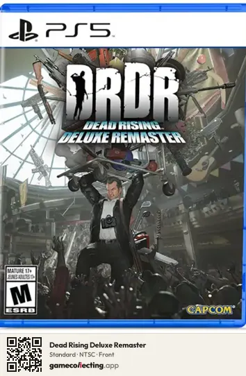 Dead Rising Deluxe Remaster PlayStation 5, NTSC box front