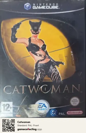 Catwoman Nintendo GameCube, PAL box front