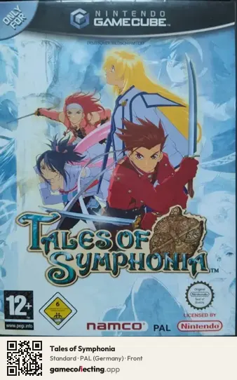 Tales of Symphonia Nintendo GameCube, Germany box front