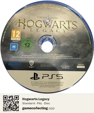 Hogwarts Legacy PlayStation 5, PAL disc