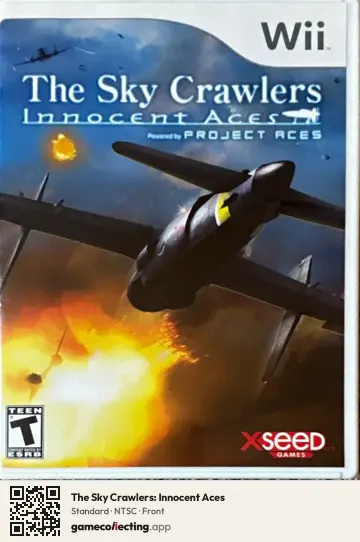 The Sky Crawlers: Innocent Aces Nintendo Wii, NTSC box front